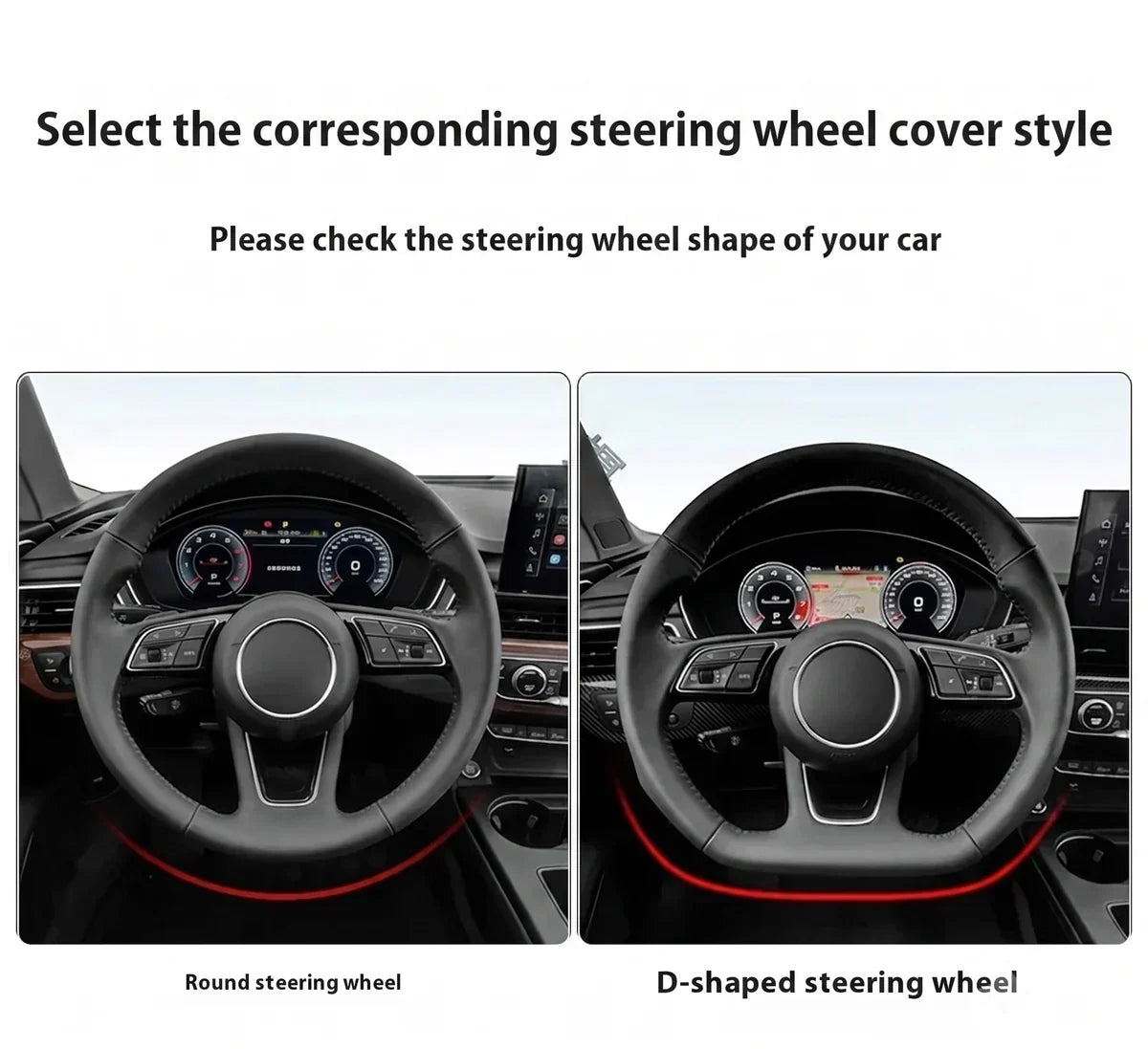 Roewe Leather Steering Wheel Cover